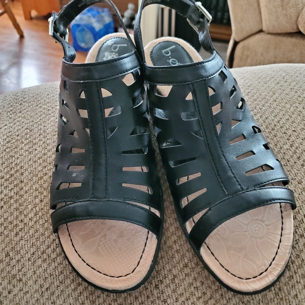 Black B.O.C. Sandals Size 9M